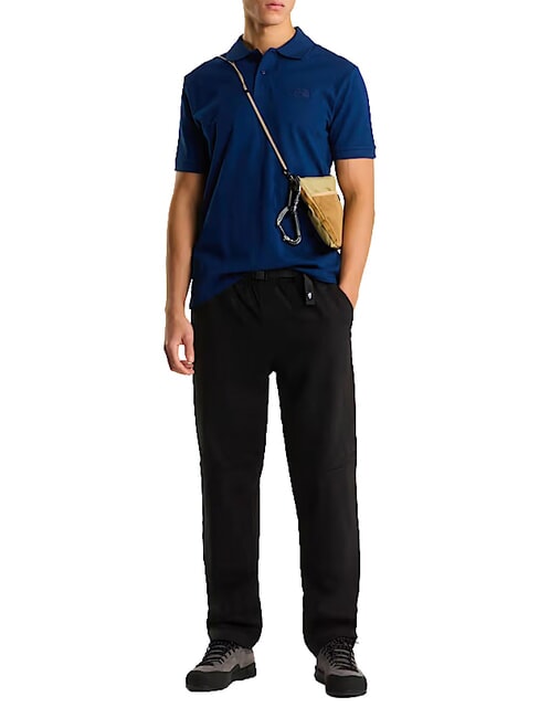 ESSENTIAL Camisa polo de manga corta azul de verano - camisa polo