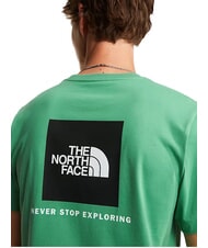 THE NORTH FACE EVOLUTION BOX Camiseta de manga corta, 100% algod&oacute;n algas atenuadas - camiseta - 5