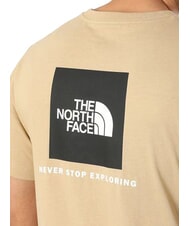 THE NORTH FACE EVOLUTION BOX Camiseta de manga corta, 100% algod&oacute;n piedra caqui - camiseta - 3