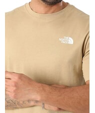 THE NORTH FACE EVOLUTION BOX Camiseta de manga corta, 100% algod&oacute;n piedra caqui - camiseta - 4
