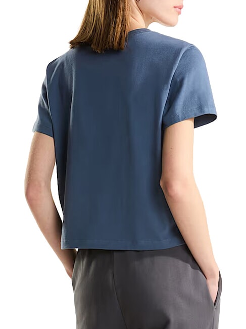 ESSENTIAL SIMPLE Camiseta de manga corta, 100% algod&oacute;n gris granito - camiseta