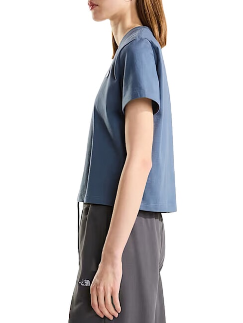 ESSENTIAL SIMPLE Camiseta de manga corta, 100% algod&oacute;n gris granito - camiseta