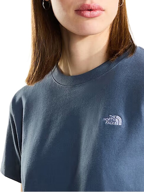 ESSENTIAL SIMPLE Camiseta de manga corta, 100% algod&oacute;n gris granito - camiseta