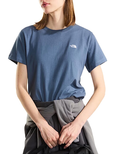 ESSENTIAL SIMPLE Camiseta de manga corta, 100% algod&oacute;n gris granito - camiseta