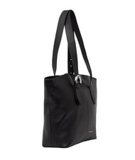 COCCINELLE FERN Bolsa de compras de cuero negro - Bolsos Mujer - 3