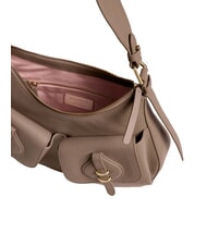 COCCINELLE MAVERY POCKET Bolso de hombro de piel topo c&aacute;lido - Bolsos Mujer - 3