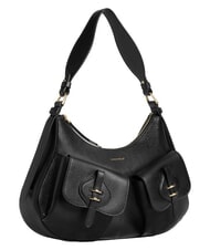 COCCINELLE MAVERY POCKET Bolso de hombro de piel negro - Bolsos Mujer - 2