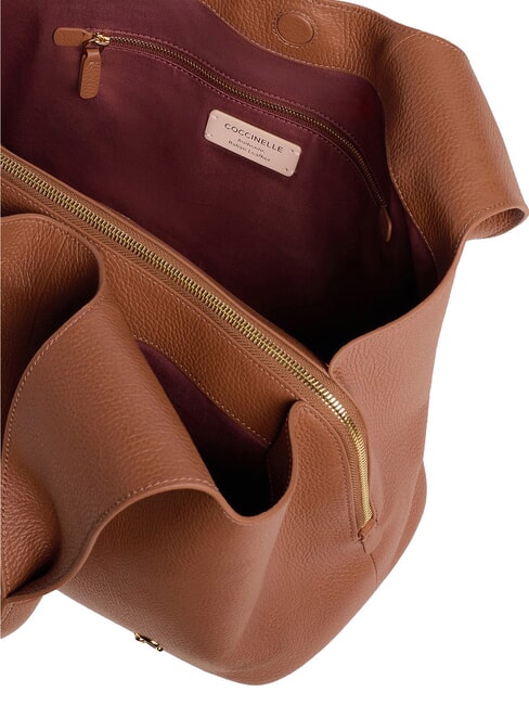 NELL Bolso de hombro co&ntilde;ac - Bolsos Mujer