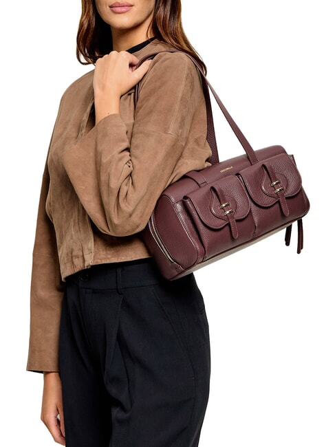 MAVERY POCKET Bolso de hombro de piel. baya - Bolsos Mujer