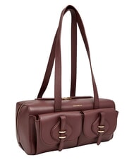 COCCINELLE MAVERY POCKET Bolso de hombro de piel. baya - Bolsos Mujer - 3