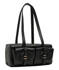 COCCINELLE MAVERY POCKET Bolso de hombro de piel. negro - Bolsos Mujer - 2