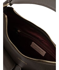 COCCINELLE MAVERY POCKET Bolso de hombro de piel lodo - Bolsos Mujer - 4