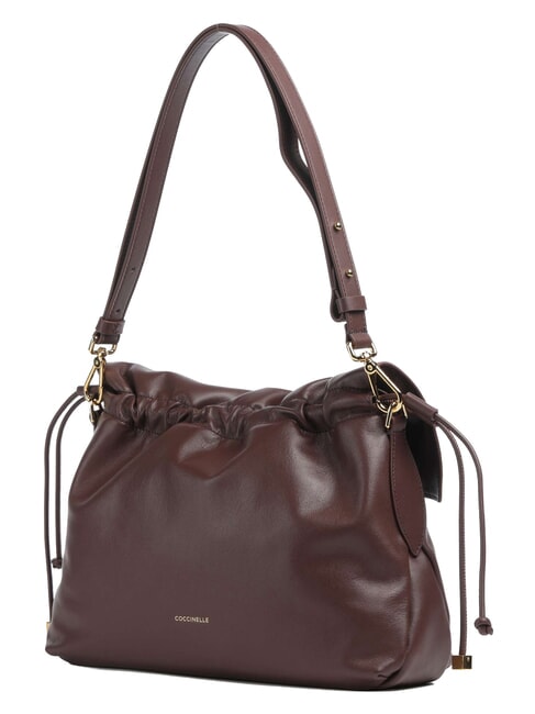 LIDIA Bolso de hombro de piel baya - Bolsos Mujer