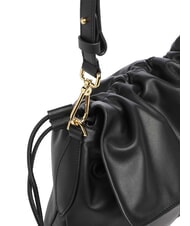 COCCINELLE LIDIA Bolso de hombro de piel negro - Bolsos Mujer - 3