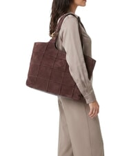 COCCINELLE C-EASY CHECK E Bolso de hombro suave baya - Bolsos Mujer - 2