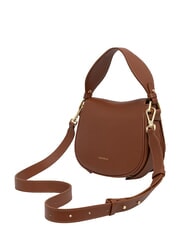 COCCINELLE MAVERY Minibolso con correa para el hombro co&ntilde;ac - Bolsos Mujer - 3