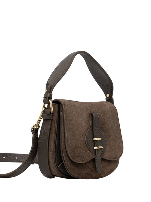 MAVERY SUEDE BI Minibolso con correa para el hombro lodo - Bolsos Mujer