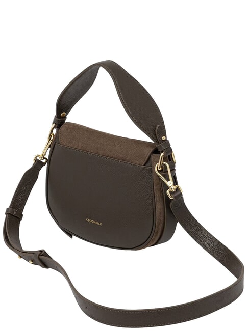 MAVERY SUEDE BI Minibolso con correa para el hombro lodo - Bolsos Mujer