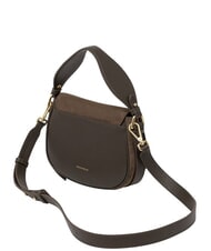 COCCINELLE MAVERY SUEDE BI Minibolso con correa para el hombro lodo - Bolsos Mujer - 3