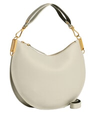 COCCINELLE SUNUP Bolso de hombro mediano de piel eucalipto/barro - Bolsos Mujer - 2