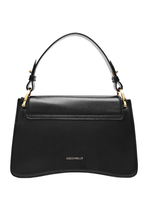 C-ME CALF Bolso de mano con correa para el hombro. negro - Bolsos Mujer