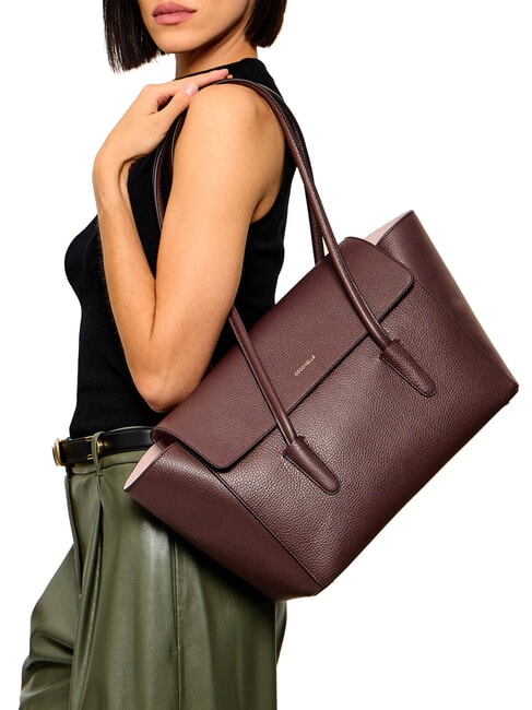 DOUBLE BEAT Bolso de hombro baya - Bolsos Mujer