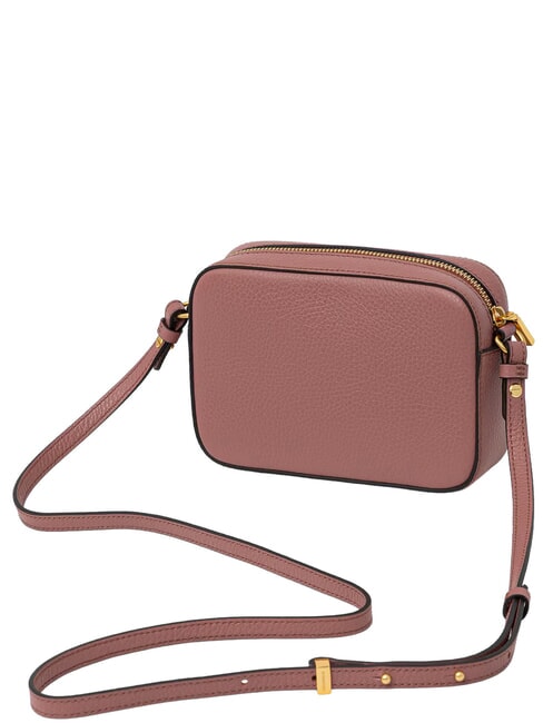 BEAT SOFT Minibolso de piel con textura rosa de invierno - Bolsos Mujer