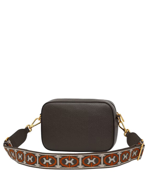 BEAT SOFT RIBB Bolso bandolera de piel lodo - Bolsos Mujer