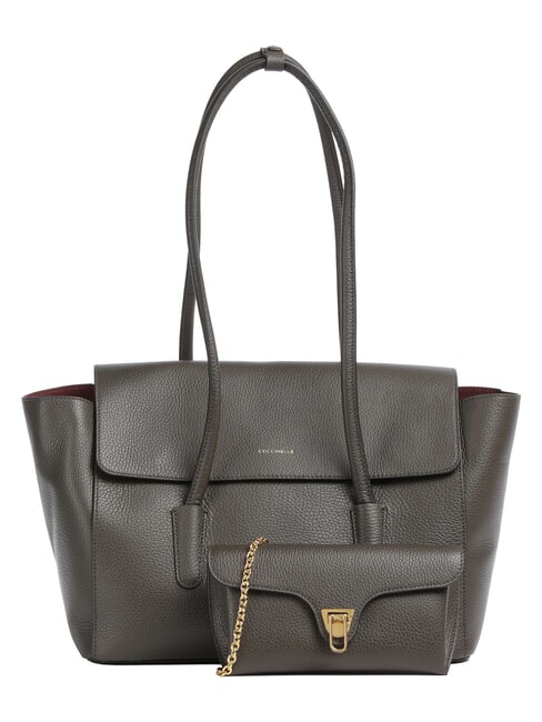 DOUBLE BEAT Bolso de hombro lodo - Bolsos Mujer