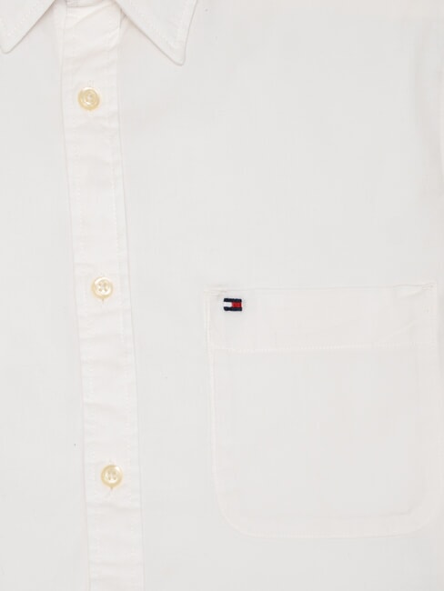 TH CASUAL Camisa de manga corta blanco cl&aacute;sico - Camisas de hombre