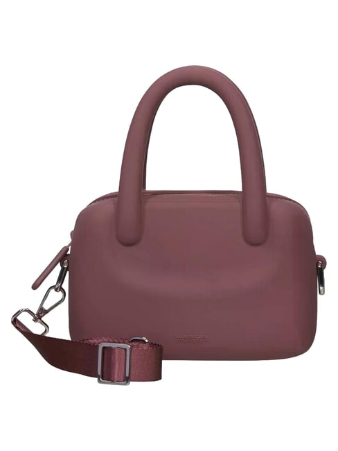 JELLYPOP Minibolso de silicona con correa para el hombro. malva gal&aacute;ctico - Accesorios de viaje
