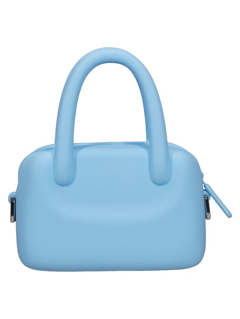JELLYPOP Minibolso de silicona con correa para el hombro. Azul Neptuno - Accesorios de viaje