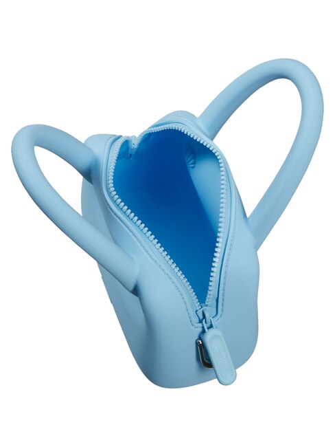 JELLYPOP Minibolso de silicona con correa para el hombro. Azul Neptuno - Accesorios de viaje