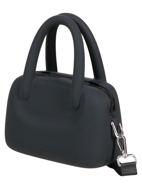 JELLYPOP Minibolso de silicona con correa para el hombro. NEGRO - Accesorios de viaje