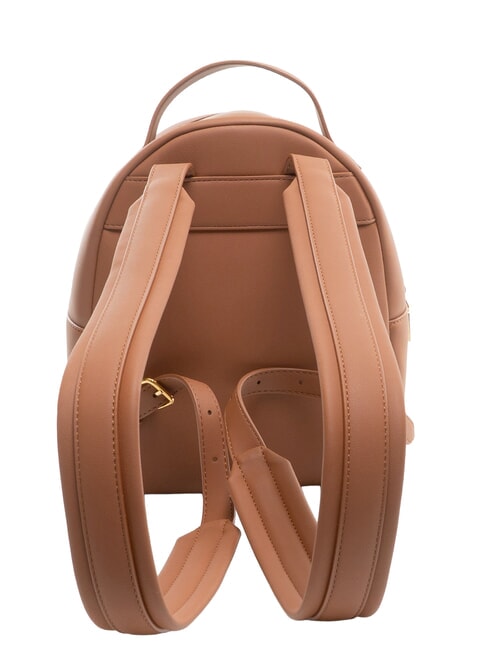 BOLD LOVE Mochila peque&ntilde;a con logotipo en relieve casta&ntilde;a - Bolsos Mujer