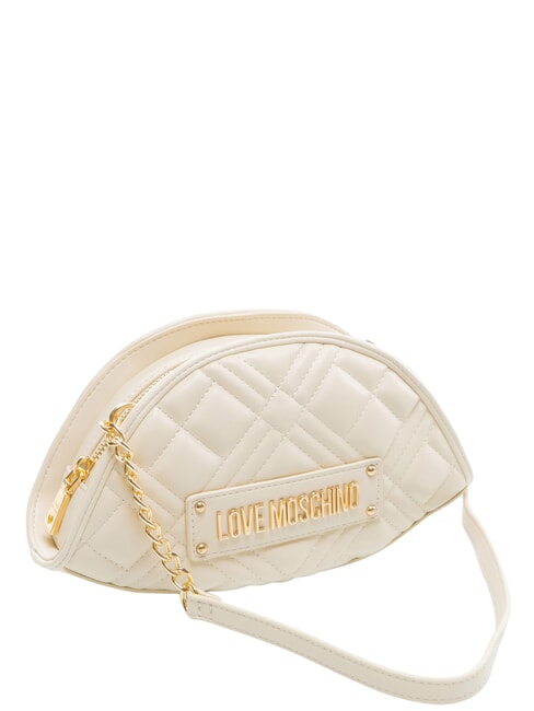 QUILTED Bolso de hombro Marfil - Bolsos Mujer