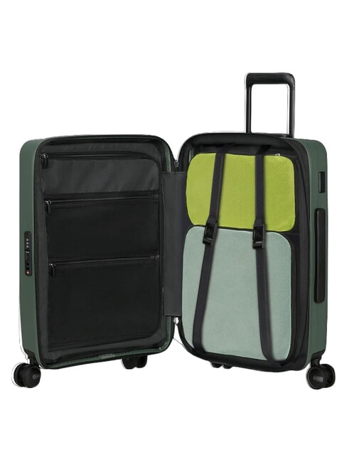 RESTACKD Maleta con ruedas, equipaje de mano expandible salvia - Equipaje de mano