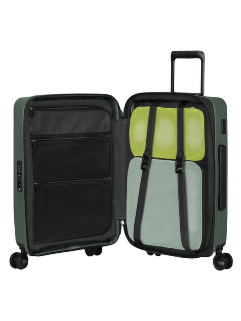 RESTACKD Maleta con ruedas, equipaje de mano expandible salvia - Equipaje de mano