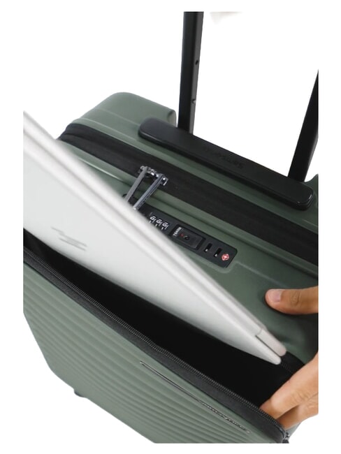 RESTACKD Maleta con ruedas, equipaje de mano expandible salvia - Equipaje de mano