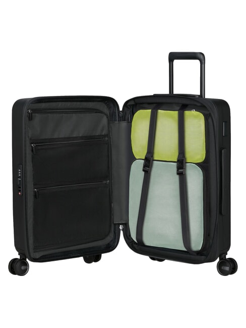 RESTACKD Maleta con ruedas, equipaje de mano expandible NEGRO - Equipaje de mano
