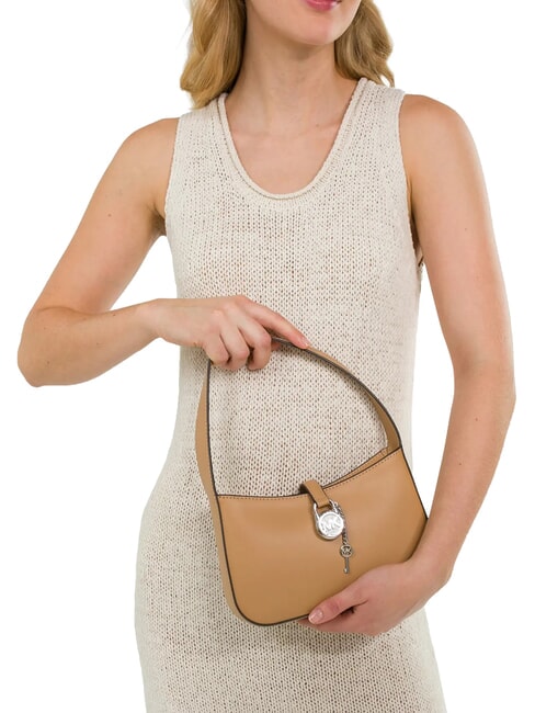 LYRA Minibolso de hombro, de piel. marr&oacute;n - Bolsos Mujer