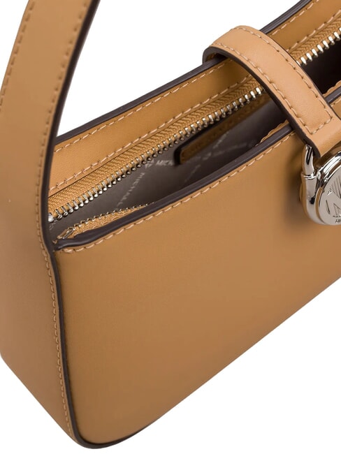 LYRA Minibolso de hombro, de piel. marr&oacute;n - Bolsos Mujer