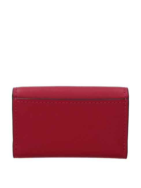 LYRA Cartera grande de cuero frambuesa oscura - Carteras Mujer