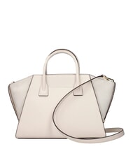 MICHAEL KORS AVRIL Bolso de mano con correa para el hombro, de piel. crema de leche - Bolsos Mujer - 4