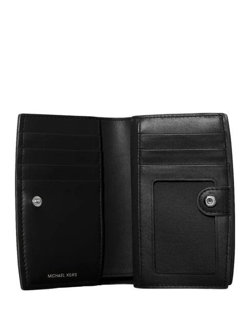 MD ZA Cartera de cuero negro - Carteras Mujer