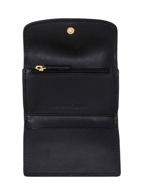 LYRA Cartera de cuero negro - Carteras Mujer