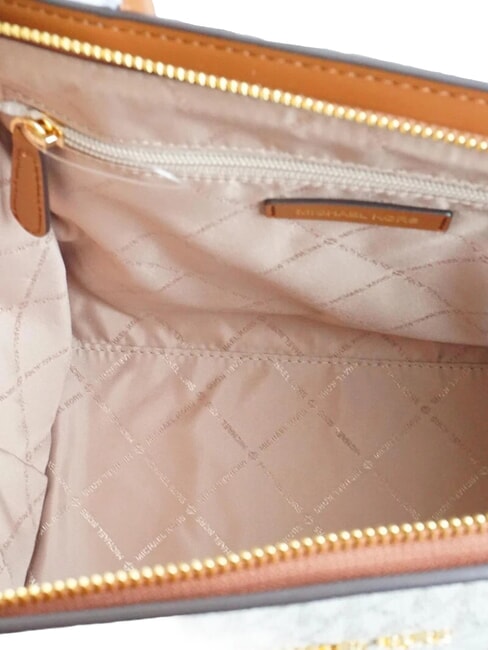 LOGO Bolso de mano con correa para el hombro. vainilla - Bolsos Mujer
