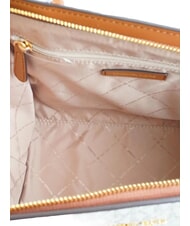 MICHAEL KORS LOGO Bolso de mano con correa para el hombro. vainilla - Bolsos Mujer - 5