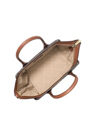 MICHAEL KORS LOGO Bolso de mano con correa para el hombro. marr&oacute;n - Bolsos Mujer - 3
