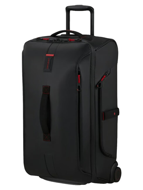 PARADIVER LIGHT Bolsa de lona con ruedas de tama&ntilde;o mediano NEGRO - Bolsas de viaje